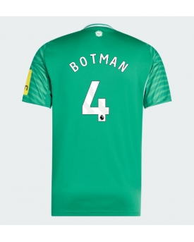 Newcastle United Sven Botman #4 Maglia Gara Trasferta Repliche 2025-26 Maniche Corte